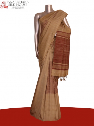 Exclusive Handloom Thread Weave Soft Silk Saree